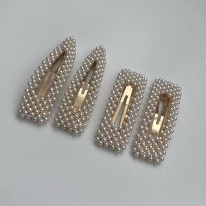 Set of Peral Hair Clips
